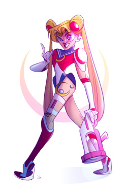 nachodraws:  My Sailor Moon entry for this months cdc challenge.