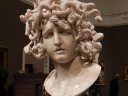 sixpenceee:  Medusa by Gian Lorenzo Bernini Unlike other depictions Medusa