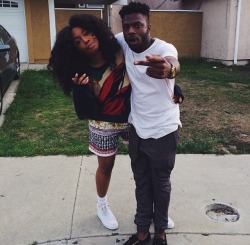 uplvndz:  SZA x Isaiah Rashad 