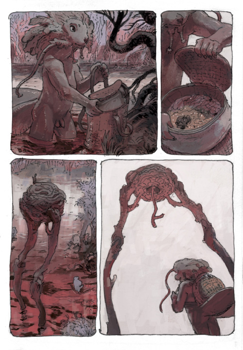 mossfellow:“Next…” #02, SwampwalkerJ. T. Cole 2015