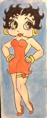 Sexy cartoon ladies: Betty Boop