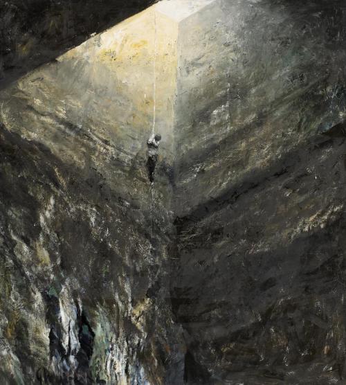 terminusantequem:  Adrian Ghenie (Romanian, b. 1977), The Descent,