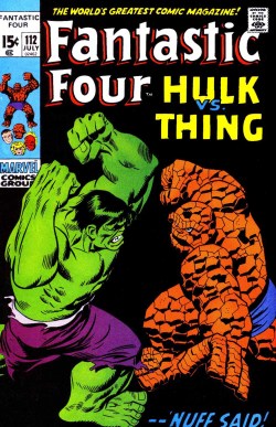 themarvelwayoflife:  Original and reprint. Fantastic Four #112