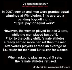 do-feminists-kno:  Source:“2009 Championships Prize Money”.