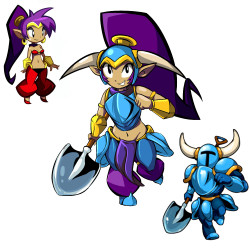 “Shantae Knight” A mashup of Wayforward’s “Shantae”