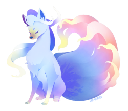 maikonkon:Alolan Ninetales is beautiful