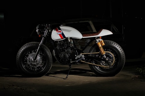 caferacerpasion:  Yamaha Scorpio 225 Cafe Racer â€œThe Marathonâ€ by Studio Motor | www.caferacerpasion.com