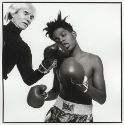 cyberwave:  Andy Warhol & Jean-Michel Basquiat  