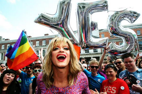 Ireland says Yes!We did it! I’m not sure I’ve ever been so proud to be Irish as I am today, the day when Ireland becomes the first country to enact marriage equality through a popular vote. By a large majority too!