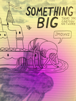 Something Big promo by writer/storyboard artist Jesse Moynihan