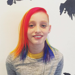 ladiesofroosterteeth:    millicentramsey: red, orange, yellow,