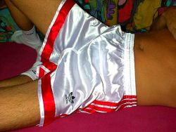 Shiny shorts all day long