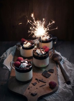 e-d-i-b-l-e:  baileys chocolate panna cotta with coffee kahlúa