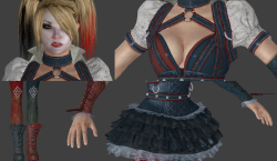 shaotek:  Model Release: Harley - Arkham KnightFeaturesEyeposingIK