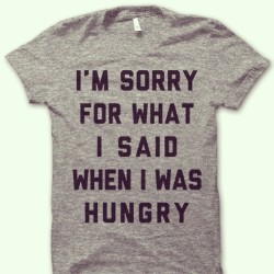 foodcurated:  I know you can relate. #hangry