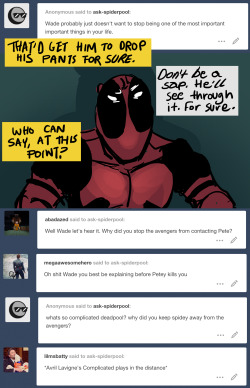 Ask Wade Wilson and Peter Parker!