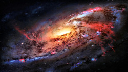 just–space:  Firey Galaxy js