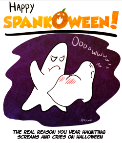 arkspaddedroom:  …some little naughty ghosty is just getting