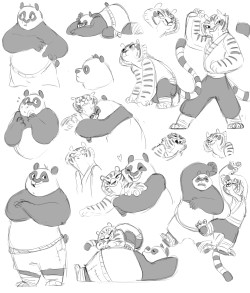 tryingmomentarily:  re-watched the kung fu panda movies awhile