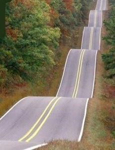 mrbear215:  sixpenceee:  This is the Roller Coaster highway