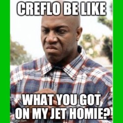 b-magnetic7:  Creflo Dollar wants his congregation to buy him a ๑,000,000 jet?? Back in the days preachers was cracking for Benzes &amp; RR’s but dang…smh  Greedy mf