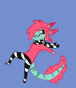 pastel-crow:  Smol gay slimy child  New axolotl thing   i still