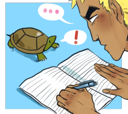 aromantickinjou:  lbr Fukutomi probably asks for Turtle’s opinions