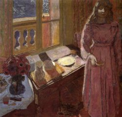 poboh:The Bowl of Milk, 1918-1919, Pierre Bonnard. French Nabi