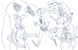 sleepingjuliette:  opal doodles. She is a forgetful mess and