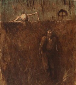  Memento: Scene of Horror ~ László Mednyánszky 1895 