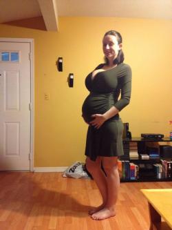 pregnant and big boobs #nsfw #curvy