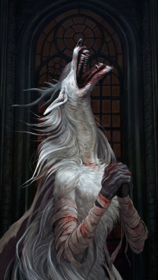 morbidfantasy21: Vicar Amelia – Bloodborne fan art by Maria