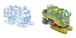 jimjam-art:  Zootopia Rain Forest District!  Here are some vehicles,