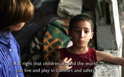 middle-eastt:  Children of the Gaza war - BBC Documentary 2015