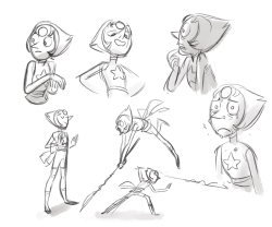 paperseverywhere:  took a break from work to sketch some Pearls