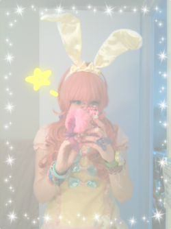 saravengeance:  I was a bunny today! I’m the Yellow Easter