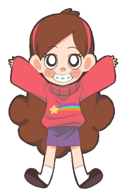 kawaiidanielsan:  transparent mabel. 