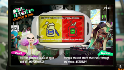 xkuraikibax: Pearl and Marina’s first official Splatfest dialogue