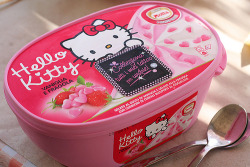 hello-kitty:  July is National Ice Cream Month! 