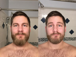 thecreativety:Trimmed the beard!