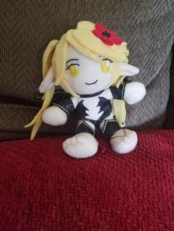 My sister made this amazing plushy for me of Poppytart for my