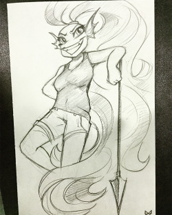 Sketches I made for Cheshirewolfy at Pyrkon fantasy convention