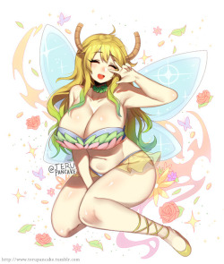 terupancake: Fairy Lucoa is so?? pure?? 100% would let her protect