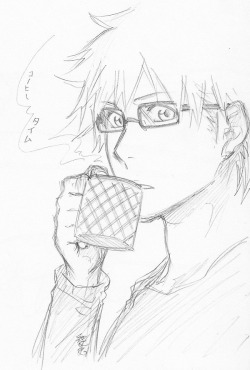 sarisama:  Megane-kun Ichigo - for my Beautiful Friend nonochuu