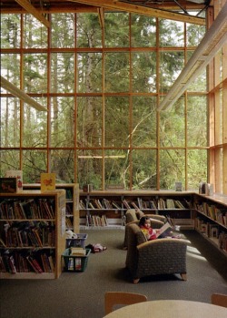 nigeah:  windwrinkle:  pretty sure this is the mill valley library