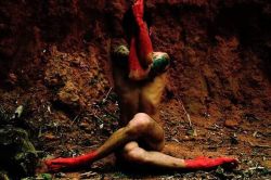 luccanudes:#nude #earth #ink #artisticnude #yoganude #yoganaked