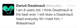 squarerooting:  An 8 year old said he was going to draw Mau5heads