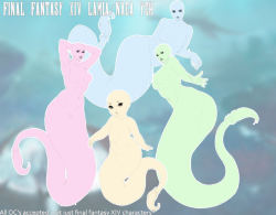        Here comes the FFXIV Stormblood Lamia/Naga YCH/Raffle!