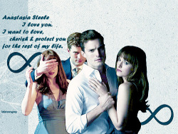 latersmrsgrey: “Anastasia Steele. I love you. I want to love,