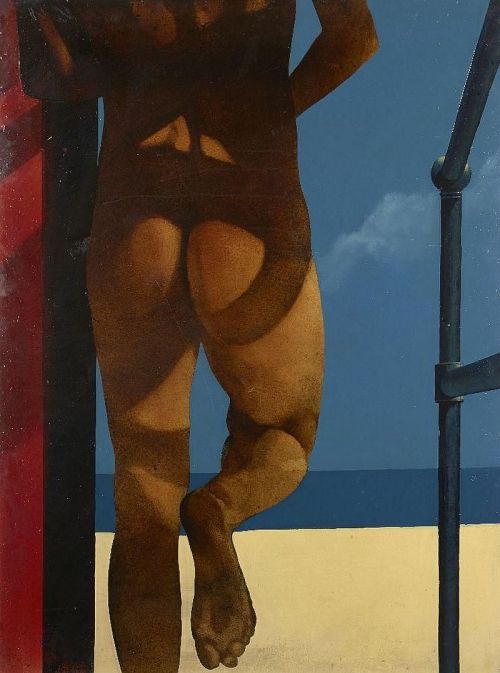 beyond-the-pale: Mike Francis (British b. 1939) Early Streaker,